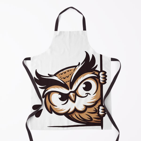 Item preview, Peek Owl: A Quirky Animal Illustration designed and sold by Designowner.