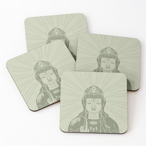 Item preview, Kuan Yin Sattva Minimal Edition - Tea + Sage designed and sold by Irene Estelle.