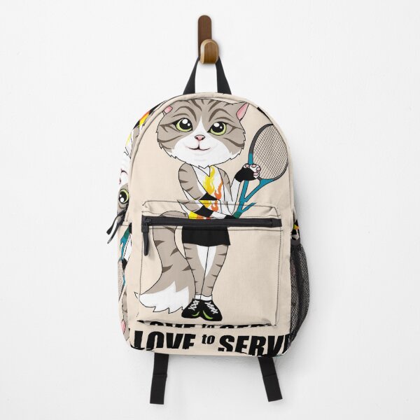 Item preview, Tennis Cat I love to serve designed and sold by KewaleeTee.