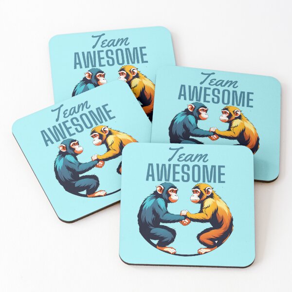 Item preview, Team Awesome, Sky Blue designed and sold by Prints and Lifestyle.