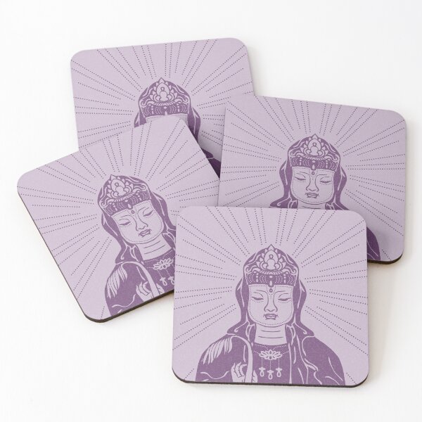 Item preview, Kuan Yin Sattva Minimal Edition - Dust + Plum designed and sold by Irene Estelle.