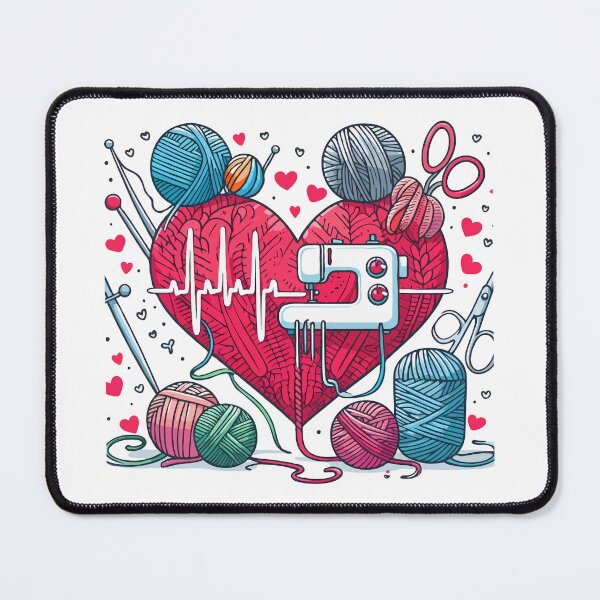 Item preview, Knitting Heartbeat designed and sold by Stick-Artistry.