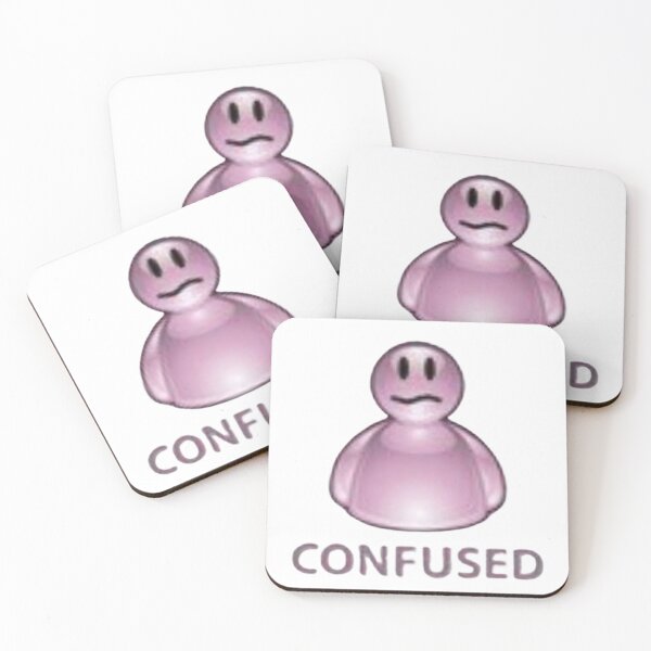 Item preview, Confused Windows Live Messenger Icon designed and sold by grluninterrpted.