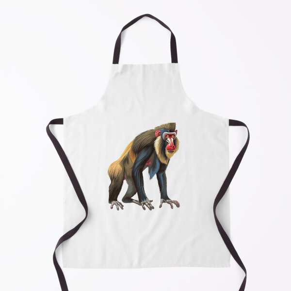 Item preview, Mandrill Portrait with Vivid Features designed and sold by NatureSyllabus.