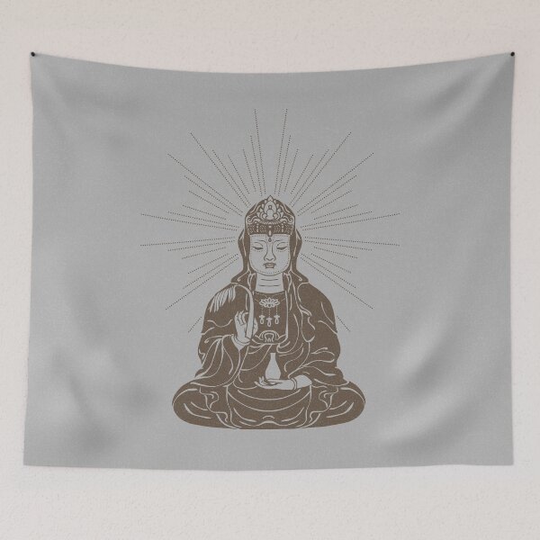 Item preview, Kuan Yin Sattva Minimal Edition - Fog + Earth designed and sold by Irene Estelle.