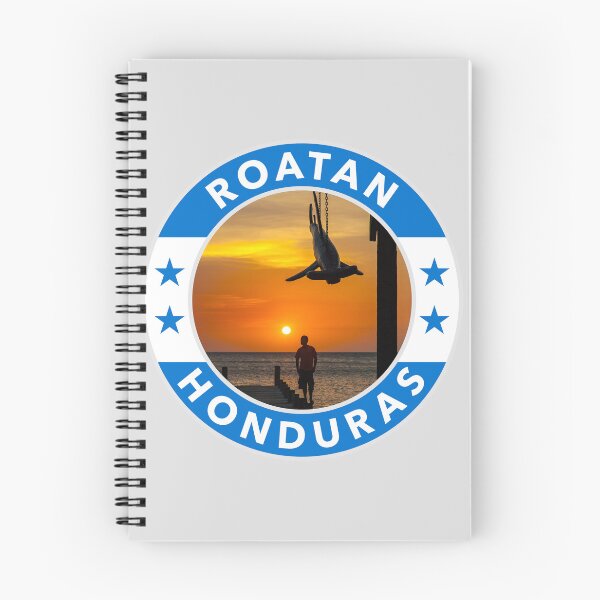 Item preview, Roatan, Honduras Round Emblem designed and sold by travelwitheric.
