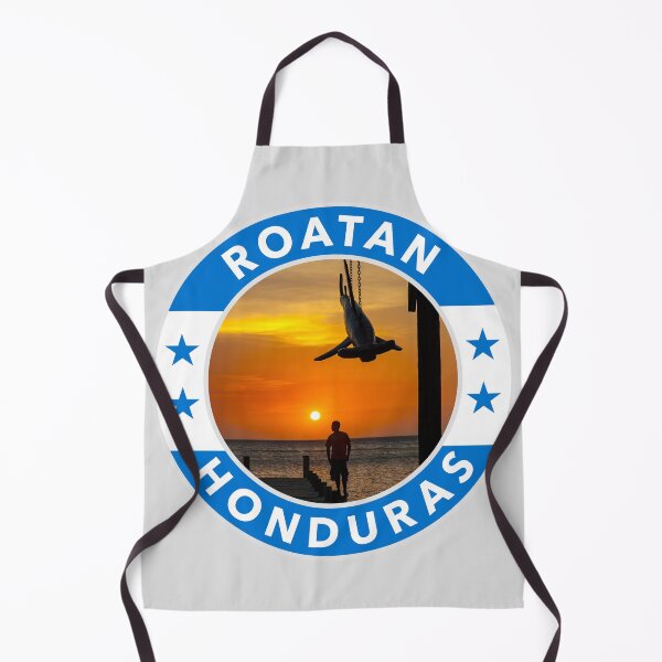Item preview, Roatan, Honduras Round Emblem designed and sold by travelwitheric.