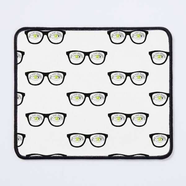 Item preview, BLACK GLASSES ARE YOU SEEING WHAT I'M SEEING HERE designed and sold by wildwhimsical.