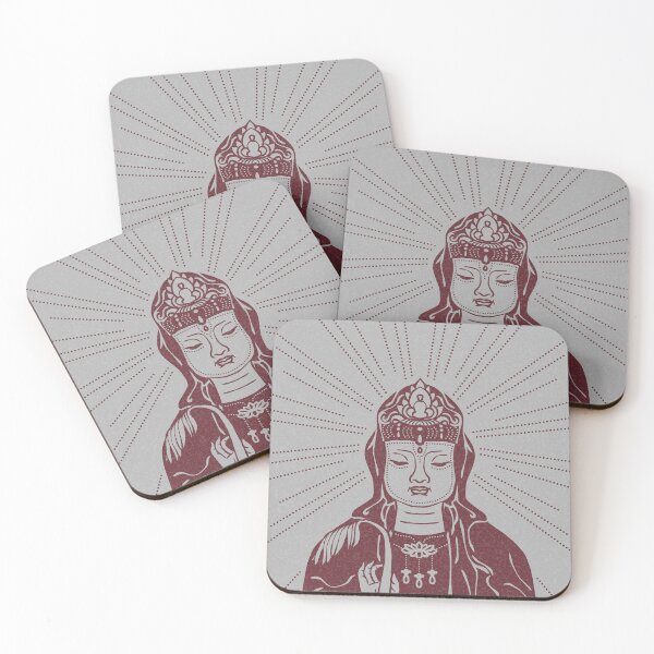 Item preview, Kuan Yin Sattva Minimal Edition - Fog + Wine designed and sold by Irene Estelle.