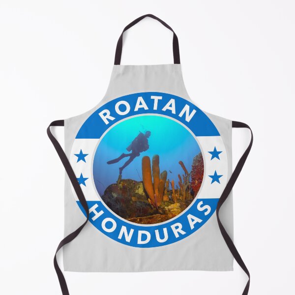Item preview, Roatan, Honduras Round Emblem designed and sold by travelwitheric.
