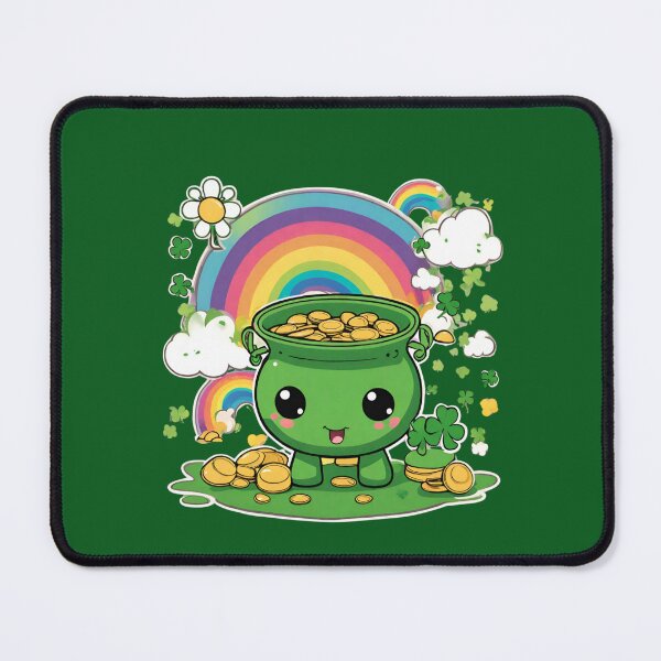 Item preview, KAWAII LEPRECHAUN POT OF GOLD designed and sold by KawaiiLyfe.