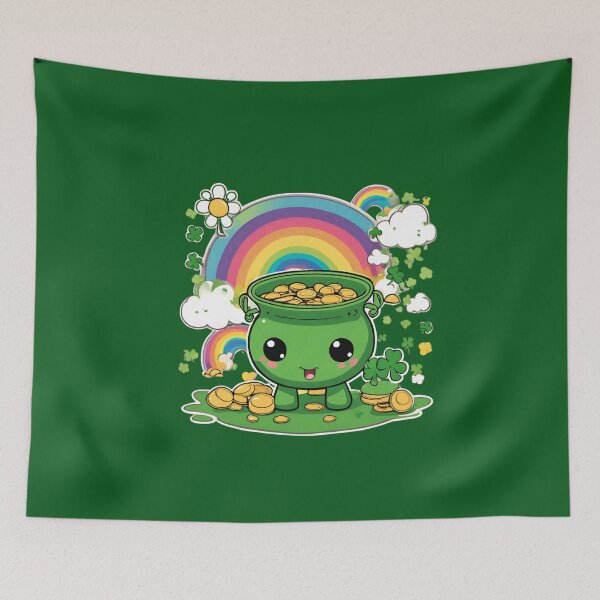 Item preview,   KAWAII LEPRECHAUN POT OF GOLD  designed and sold by KawaiiLyfe.