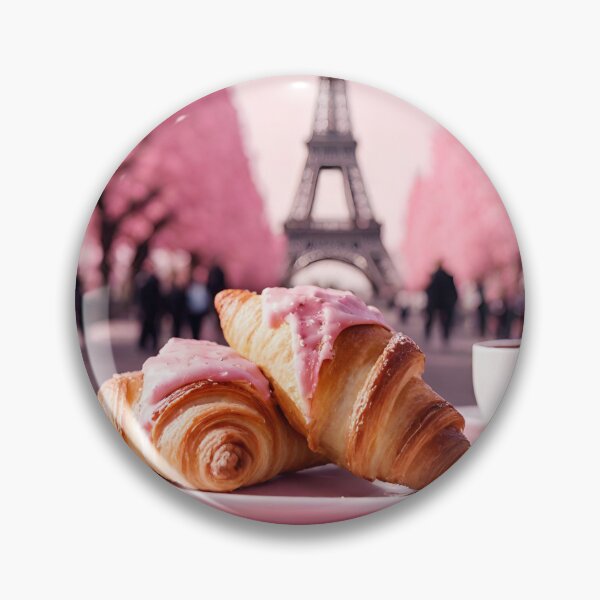 Item preview, Paris with coffee & croissants designed and sold by Divinetee.