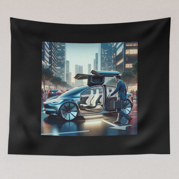 Item preview, Robotaxi designed and sold by TEEJAMBOREE.