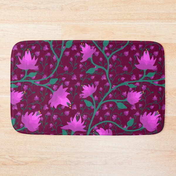 Item preview, Tangled Vines and Flowers (Cranberry) designed and sold by AmberAzbell.