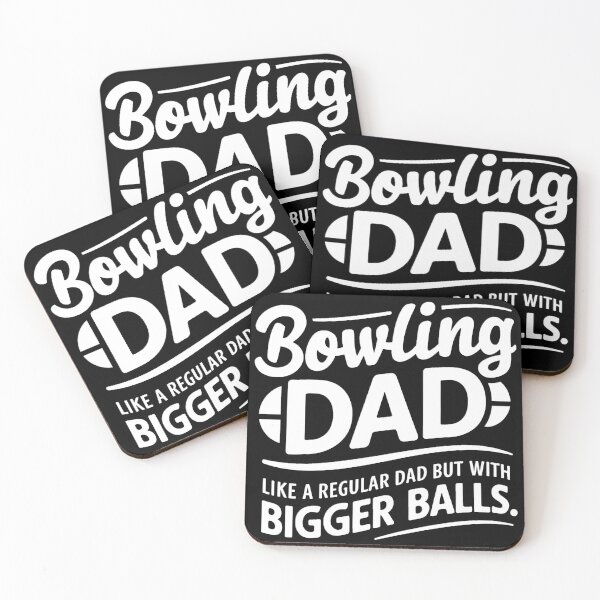 Item preview, Funny Bowling Dad Quote designed and sold by PlanetMarker.