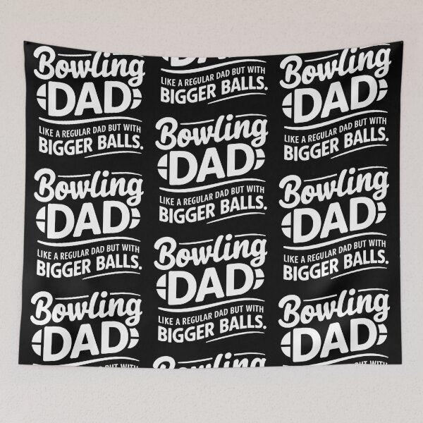 Item preview, Funny Bowling Dad Quote designed and sold by PlanetMarker.
