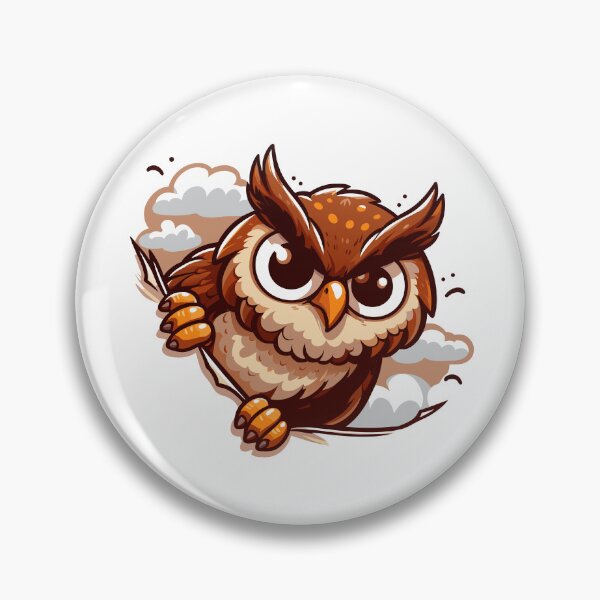 Item preview, Funny Peek Owl designed and sold by Designowner.