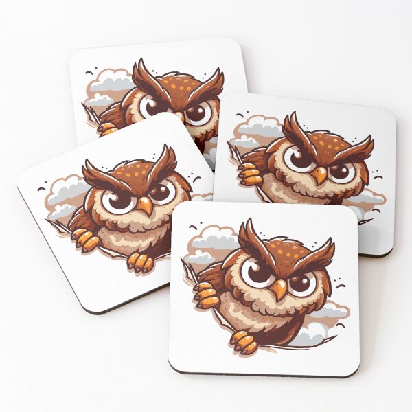 Item preview, Funny Peek Owl designed and sold by Designowner.