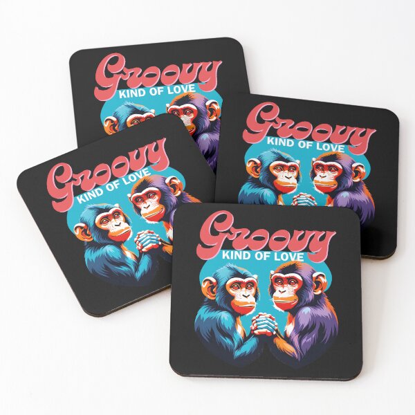 Item preview, Groovy Kind of Love, Sky Blue designed and sold by Prints and Lifestyle.