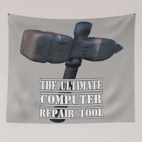 Item preview, The Ultimate Computer Repair Tool designed and sold by Surreallytee.