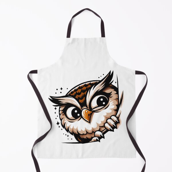 Item preview, Funny Cute Peek Owl designed and sold by Designowner.