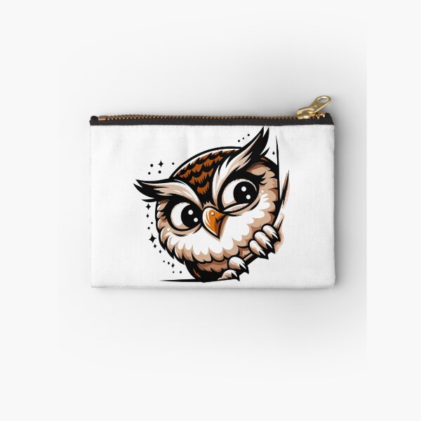 Item preview, Funny Cute Peek Owl designed and sold by Designowner.