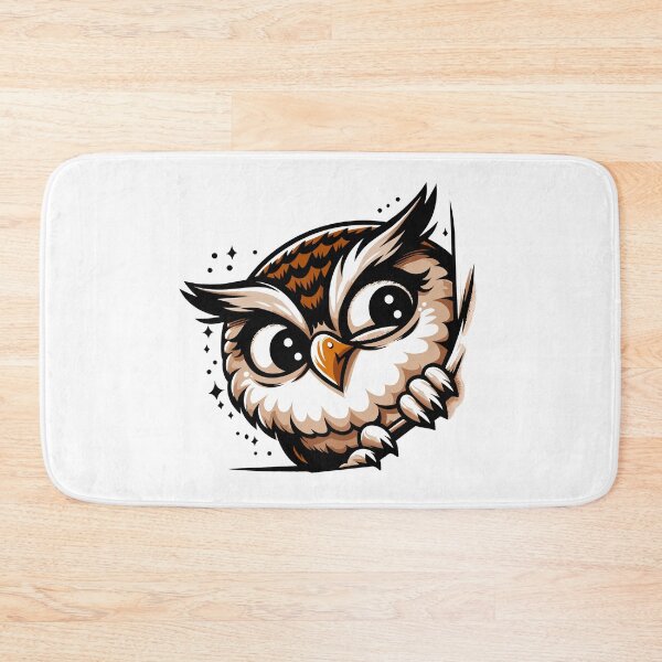 Item preview, Funny Cute Peek Owl designed and sold by Designowner.