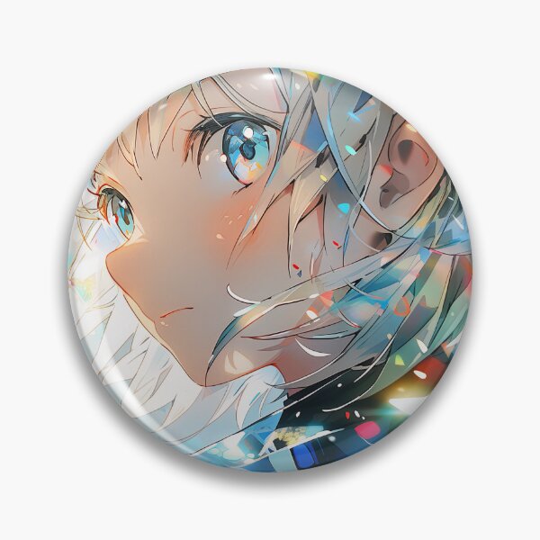 Artikelvorschau, Prismatische Facette Reflexion Anime Girl entworfen und verkauft von bubblegoth.