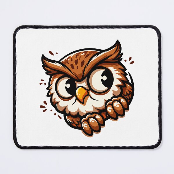 Item preview, Funny Cute Peek Owl designed and sold by Designowner.