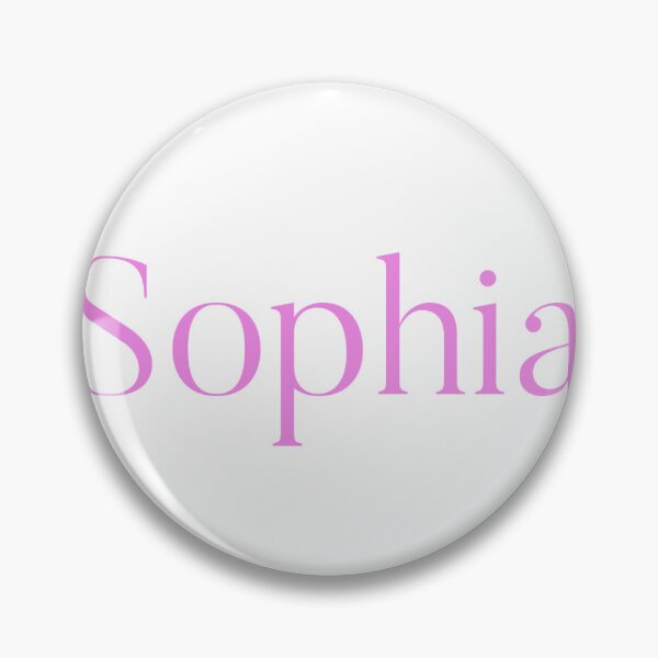 Item preview, Sophia Name Sticker designed and sold by PixelPrintPH.