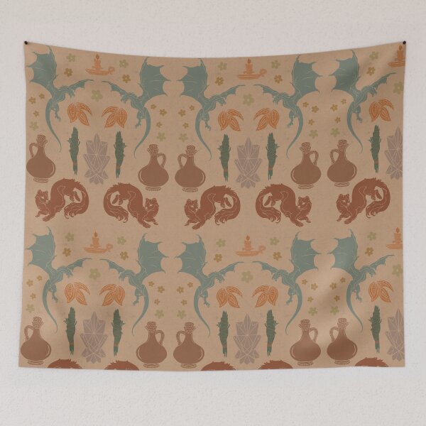 Item preview, Fantasy Folk Art designed and sold by that-Boleyn.