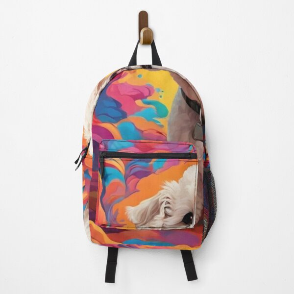 Item preview, Psychedelic Bichon Frise designed and sold by Cloe Dauplais.