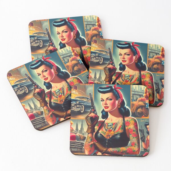 Item preview, Vintage Pulp Pin-up designed and sold by PulpVintage.