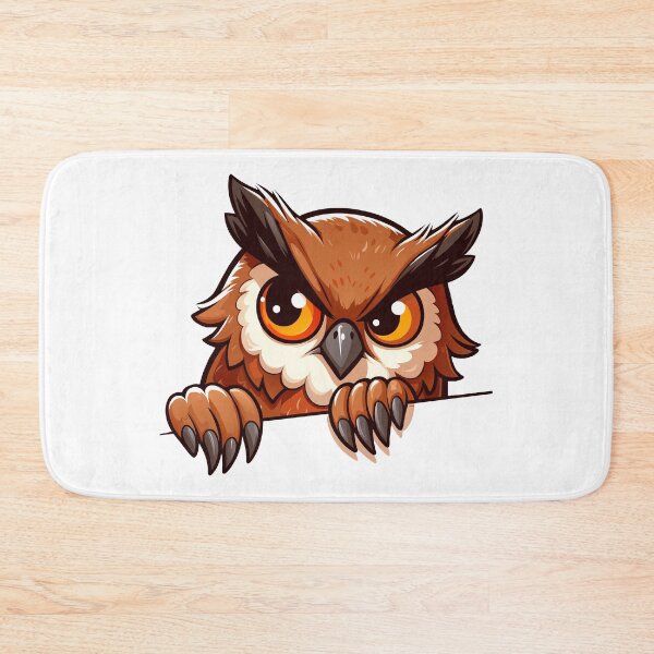 Item preview, Funny Cute Peek Owl: Curious eyes designed and sold by Designowner.