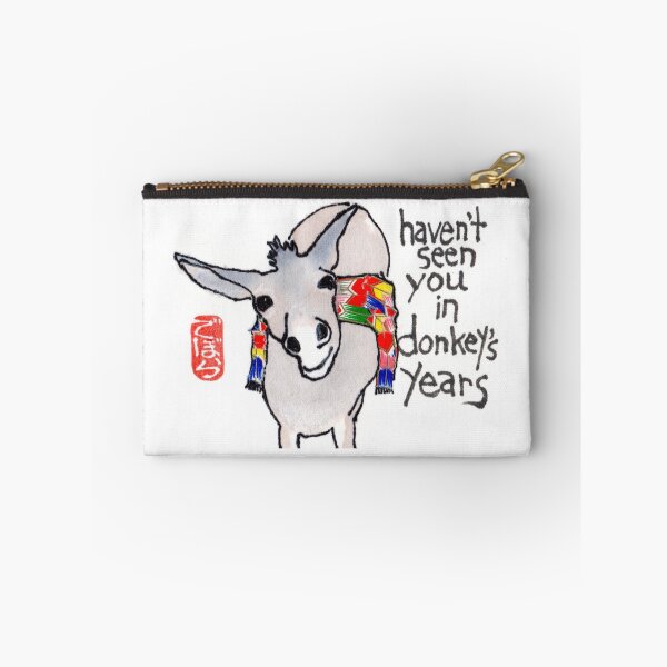 Item preview, I Miss You (Donkey Years) designed and sold by dosankodebbie's etegami world.