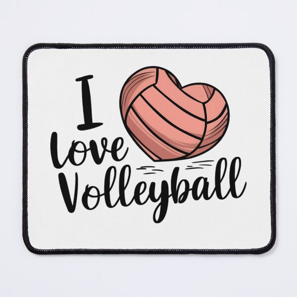 Item preview, I Love Vollyball designed and sold by PlanetMarker.