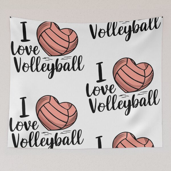 Item preview, I Love Vollyball designed and sold by PlanetMarker.