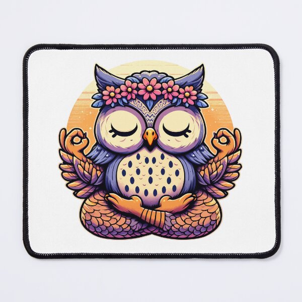 Item preview, Owl Yoga designed and sold by Designowner.