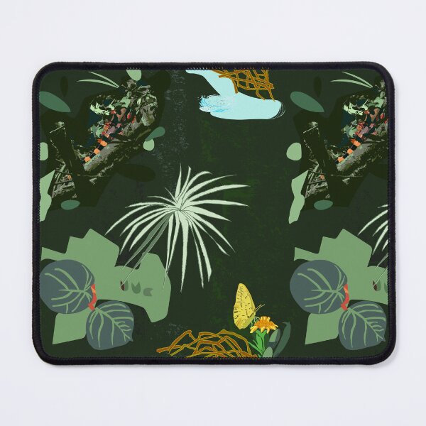 Item preview, Mangrove Eclectic with Camouflaging Iguana designed and sold by Sojobeatsdesign.
