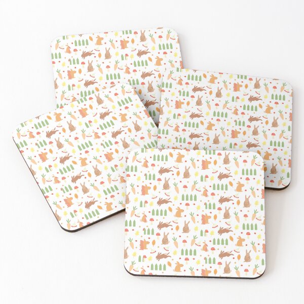 Item preview, "Rabbit Harvest: Doodle Pattern" designed and sold by hjian8219.