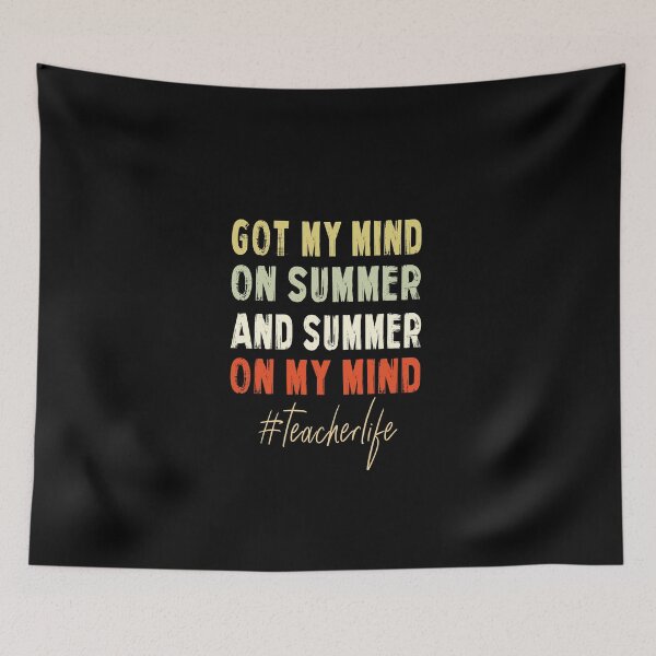 Artikelvorschau, Got My Mind On Summer Teachers 2024 Lehrerinnen entworfen und verkauft von STREET  STORE.