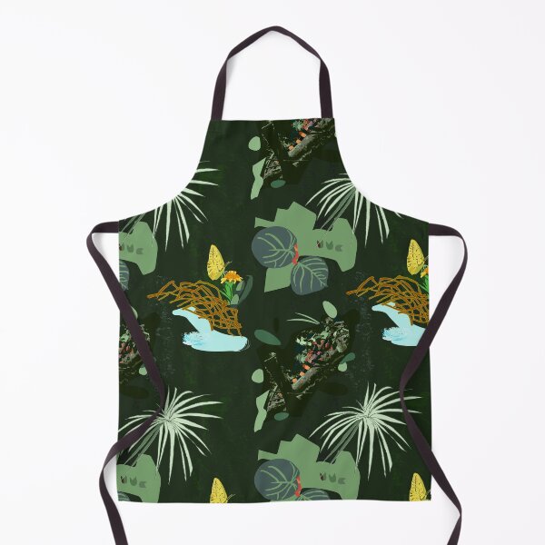 Item preview, Mangrove Eclectic with Camouflaging Iguana designed and sold by Sojobeatsdesign.