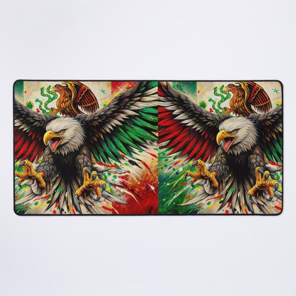 Item preview, The Powerful Mexican Eagle and its Flag designed and sold by PixelCraftDSG.