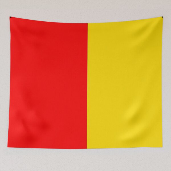 Item preview, Split Pattern red and yellow designed and sold by Madamredheart0.