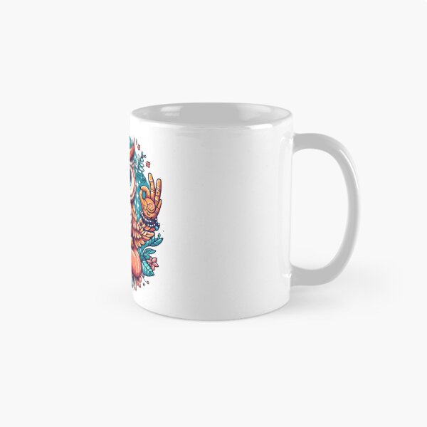 Item preview, Owl Yoga: Abstract Art designed and sold by Designowner.