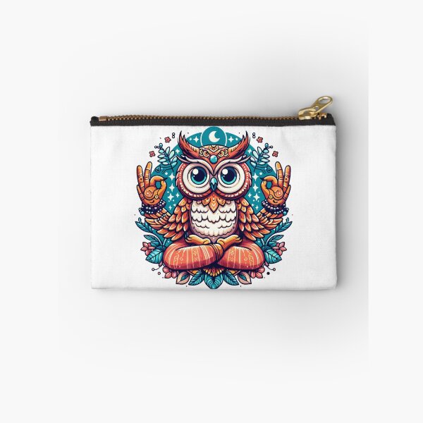 Item preview, Owl Yoga: Abstract Art designed and sold by Designowner.