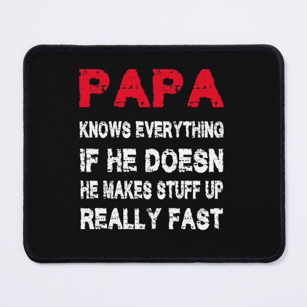 Item preview, Papa Knows Everything Funny Father's Day Papa designed and sold by STREET STORE.