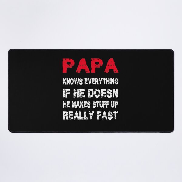 Item preview, Papa Knows Everything Funny Father's Day Papa designed and sold by STREET STORE.