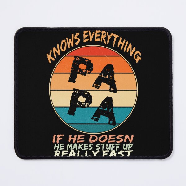 Item preview, Papa Knows Everything Funny Father's Day Papa designed and sold by STREET STORE.